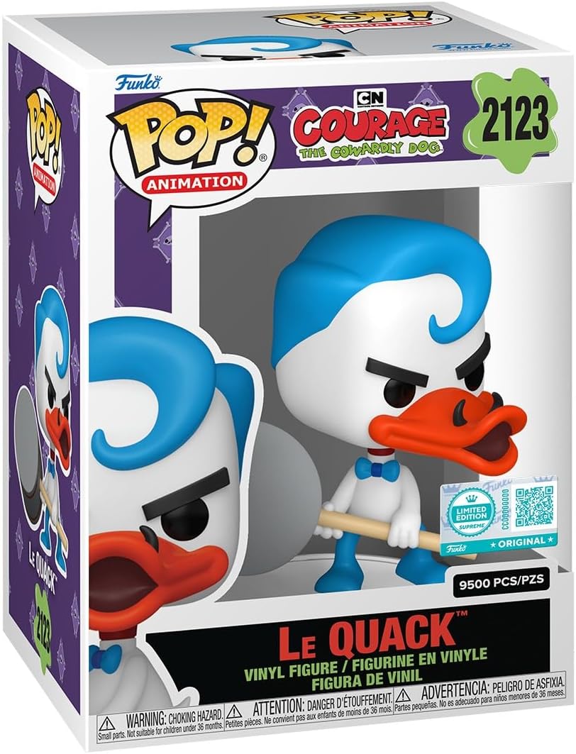 FUNKO POP LE QUACK #2123 LE 9500PZ