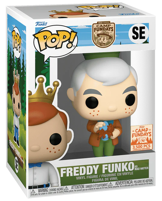 FUNKO POP FREDDY FUNKO AS MAD HATTER #SE