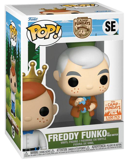 FUNKO POP FREDDY FUNKO AS MAD HATTER #SE