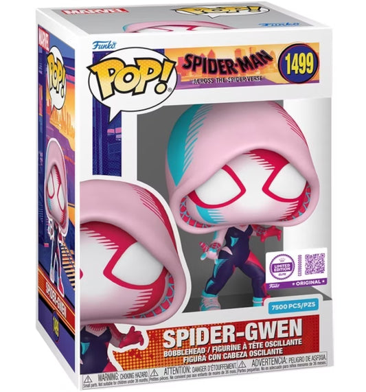 FUNKO POP SPIDER-GWEN #1499 (7,500 PIEZAS LIMITADAS)
