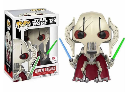 FUNKO POP GENERAL GRIEVOUS #129 (WALGREENS EXCLUSIVE)