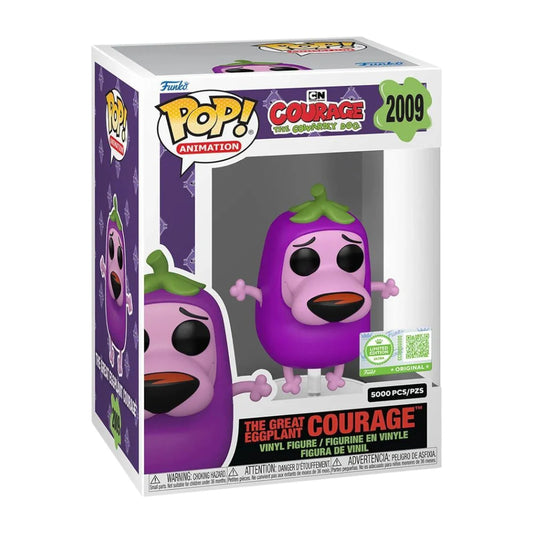 FUNKO POP COURAGE THE COWARDLY DOG #2009 (LIMITADO A 5000 PIEZAS)