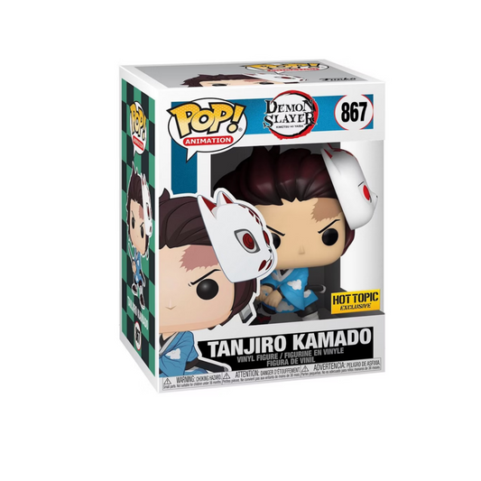 FUNKO POP TANJIRO KAMADO #867 (HOT TOPIC EXCLUSIVE)