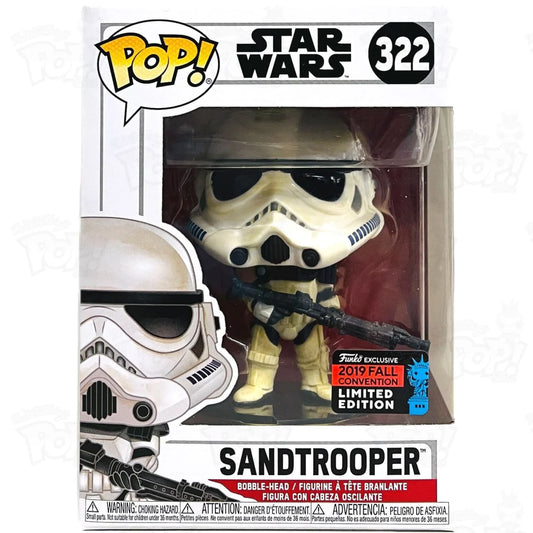 FUNKO POP SANDTROOPER #322 (NEW YORK 2019 CONVENTION)