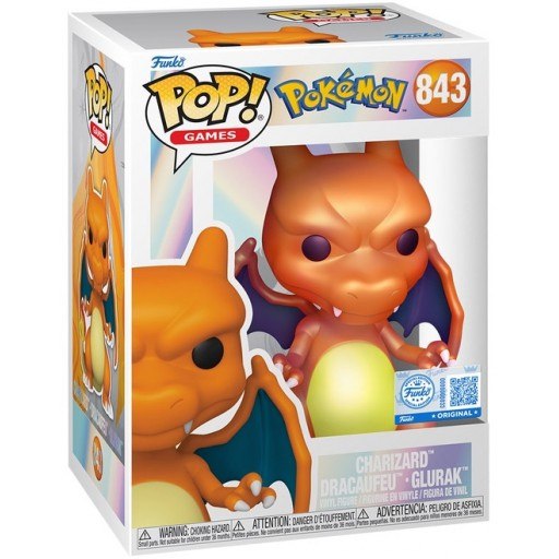 FUNKO POP CHARIZARD #843 POKEMON CENTER EXCLUSIVE