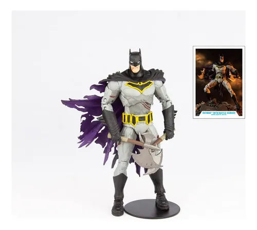 DC Multiverse Batman With Battle Damage