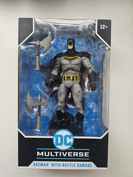 DC Multiverse Batman With Battle Damage