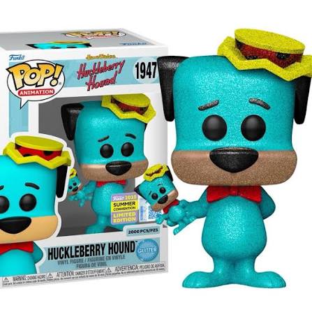 Funko Pop Huckleberry Hound #1947 Glitter SDCC Limited Edition 2000 Pzs